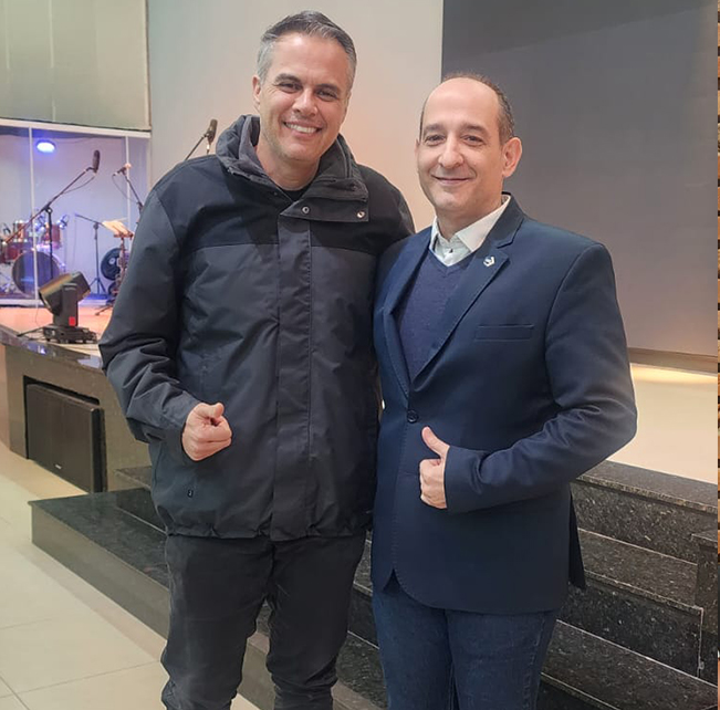 Anderson Dove em evento Aguns Supera em Sorocaba