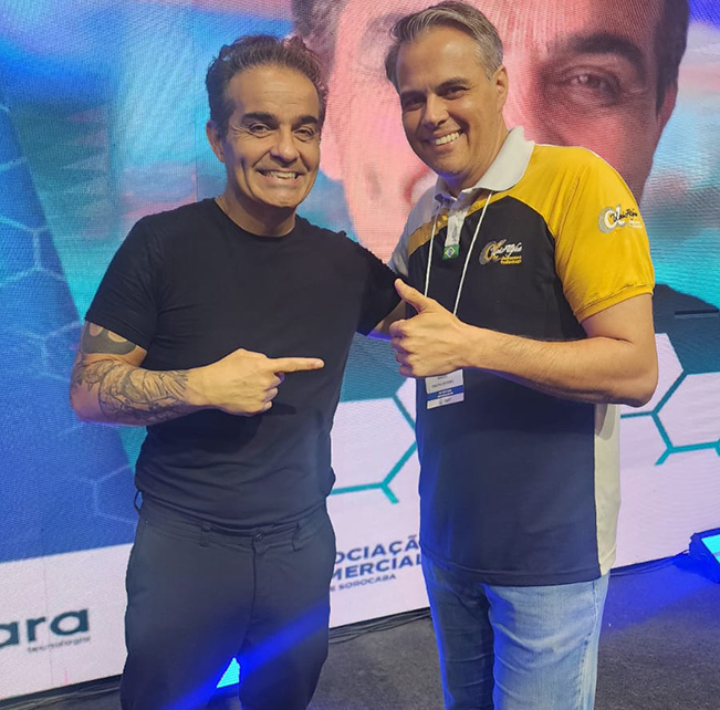 Anderson Dove em palestra de vendas no EPCentro