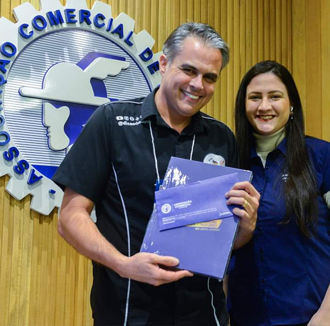 Anderson Dove em palestra na Associação Comercial de Sorocaba